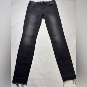 PROSPERITY JEANS Black, Frenge Bottom - Womens CUT-52385 Size 27